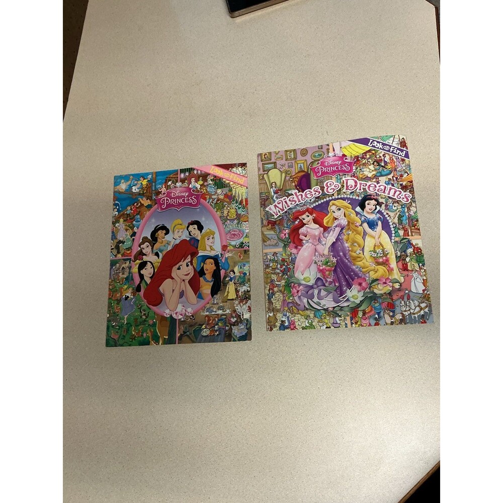 Disney Princess I Spy BookDisney Princess I Spy Books - Wishes & Dreams and More